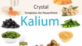  Presentation with nutrition - Amazing presentation theme having mineral nutrition potato - products containing kalium backdrop and a lemonade colored foreground