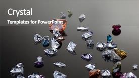  Presentation with set of different dental tools - Audience pleasing theme consisting of mineralogy - background with set of many backdrop and a gray colored foreground