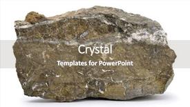  Presentation with ore - Cool new theme with mineralogy - natural copper ore backdrop and a violet colored foreground