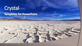  Presentation with salt - Beautiful PPT layouts featuring lithium mining - salt desert in the jujuy backdrop and a ocean colored foreground