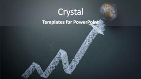  Presentation with globe - Amazing PPT layouts having mini globe with the arrow backdrop and a  colored foreground