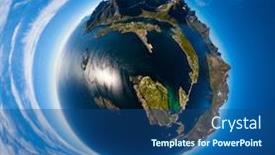  Presentation with scenery - Cool new presentation design with mini planet lofoten is an archipelago in the county of nordland norway is known for a distinctive scenery with dramatic mountains and peaks open sea and sheltered bays beaches and untouched lands backdrop and a ocean colored foreground