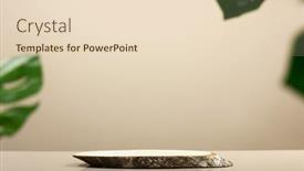  Presentation with minimal - Slides having minimal-modern-product-display background and a lemonade colored foreground