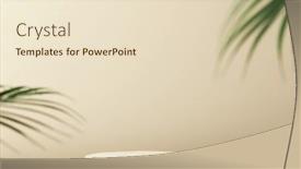  Presentation with green leaves - Slide set featuring minimal-modern-product-display background and a lemonade colored foreground