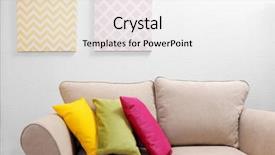  Presentation with leadership stop light - Audience pleasing PPT layouts consisting of minimalism paint - couch with pillows in light backdrop and a white colored foreground