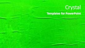  Presentation with definition - Presentation design with minimalism-wallpaper-in-high-definition background and a shamrock green colored foreground