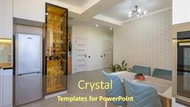  Presentation with minimalist - PPT theme featuring minimalist-white-studio background and a coral colored foreground