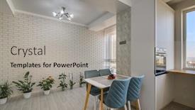  Presentation with minimalist - PPT theme enhanced with minimalist-white-studio background and a light gray colored foreground