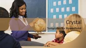  Presentation with geography - Beautiful presentation featuring attractive lady at spa relaxing while receiving facial mask backdrop and a lemonade colored foreground