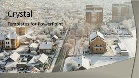  Presentation with flood control river - Colorful presentation enhanced with minsk belarus - december 10 2017 backdrop and a  colored foreground