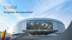  Presentation with ice hockey - 