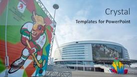  Presentation with ice hockey - 