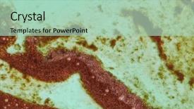  Presentation with pastrie ice cream - Colorful presentation theme enhanced with mint and chocolate ice cream backdrop and a  colored foreground