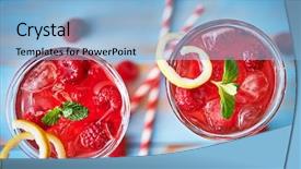  Presentation with view of the salt mine - Beautiful presentation design featuring mint shot from overhead view backdrop and a light blue colored foreground