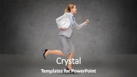  Presentation with minute - PPT theme featuring minute win - business time and education concept background and a gray colored foreground