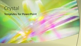  Presentation with miracle - PPT theme featuring miracle-background-color-art-texture background and a yellow colored foreground