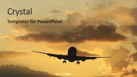  Presentation with mirage - Amazing theme having mirage - rare colorful sky at sunset backdrop and a coral colored foreground