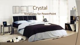  Presentation with couple in christ - Beautiful PPT theme featuring writing mirror - couple's bedroom backdrop and a  colored foreground