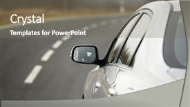  Presentation with mirror - PPT theme enhanced with luxury jewelry in basket with pearls background and a gray colored foreground