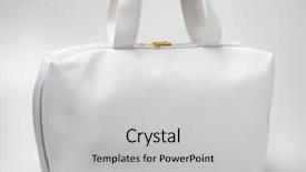  Presentation with hot to use microsoft project - Audience pleasing PPT theme consisting of miscellanous - necessaire bag for miscellaneous use backdrop and a  colored foreground