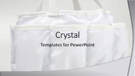  Presentation with bathroom - PPT layouts consisting of miscellanous - necessaire bag for miscellaneous use background and a  colored foreground