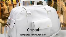  Presentation with bathroom - Theme having miscellanous - necessaire bag for miscellaneous use background and a  colored foreground