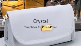  Presentation with bathroom - Audience pleasing PPT layouts consisting of miscellanous - necessaire bag for miscellaneous use backdrop and a  colored foreground