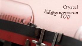  Presentation with we miss you - Slide deck consisting of miss-you-phrase-written background and a lemonade colored foreground