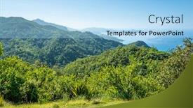  Presentation with mission - Beautiful slide set featuring mission lodge lookout point backdrop and a light blue colored foreground