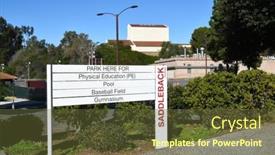  Presentation with viejo - Theme having mission-viejo-california-8-jan background and a  colored foreground