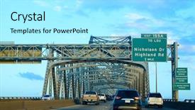  Presentation with louisiana - PPT layouts with mississippi river at baton background and a arctic colored foreground