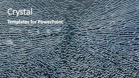  Presentation with abstract - PPT theme having missle - broken window abstract background background and a gray colored foreground