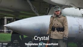  Presentation with german - PPT layouts enhanced with missle - german soldier ww2 reenactment background and a dark gray colored foreground