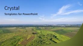  Presentation with rivers - Cool new PPT theme with missouri rivers confluence at columbia backdrop and a light blue colored foreground