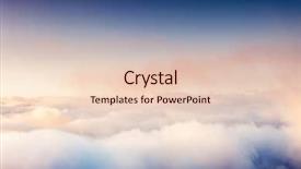  Presentation with fog - Audience pleasing presentation theme consisting of mist - fog and clouds backdrop and a lemonade colored foreground