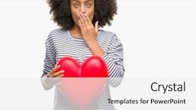  Presentation with secret love - Audience pleasing slide deck consisting of mistake expression of fear scare backdrop and a white colored foreground