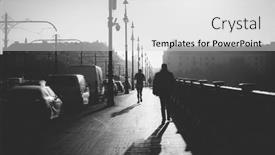  Presentation with budapest - Theme enhanced with misti-autumn-morning-in-budapest background and a light gray colored foreground