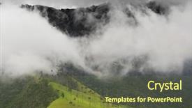  Presentation with colombia - PPT layouts having  background and a  colored foreground