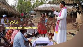  Presentation with faithful - Colorful presentation design enhanced with mitrapur-india-february-26-2020 backdrop and a tawny brown colored foreground