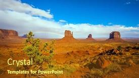  Presentation with indian monument - Colorful theme enhanced with mittens-huge-masses-of-red backdrop and a tawny brown colored foreground
