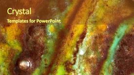  Presentation with gelato - Amazing presentation theme having mix of colorful melted gelato backdrop and a tawny brown colored foreground