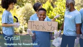  Presentation with race - Beautiful presentation featuring mixed-race-boy-spending-time backdrop and a ocean colored foreground
