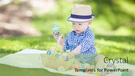  Presentation with race car a red racing - PPT theme featuring mixed-race-chinese-and-caucasian background and a mint green colored foreground