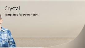  Presentation with race - Slide deck having mixed race family in empty background and a lemonade colored foreground