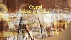  Presentation with painting - Colorful presentation theme enhanced with  backdrop and a  colored foreground