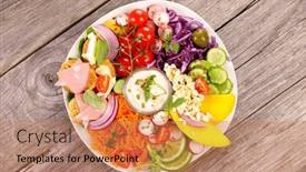  Presentation with sauce - 