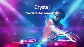  Presentation with powerful - Colorful presentation enhanced with mixing music with powerful light backdrop and a ocean colored foreground