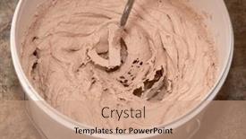  Presentation with home renovation - Presentation consisting of mixing-of-a-plaster-solution background and a coral colored foreground