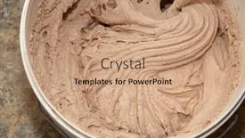  Presentation with home renovation - Slides enhanced with mixing-of-a-plaster-solution background and a coral colored foreground