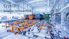  Presentation with republic day - Colorful presentation theme enhanced with mlada-boleslav-czech-republic backdrop and a light blue colored foreground